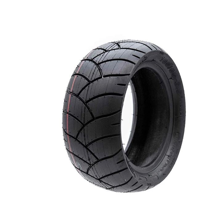 Anvelopă / Cauciuc Tubeless 100/55-6.5 pentru Trotinetă Electrică – Profil Lat Fără Cameră