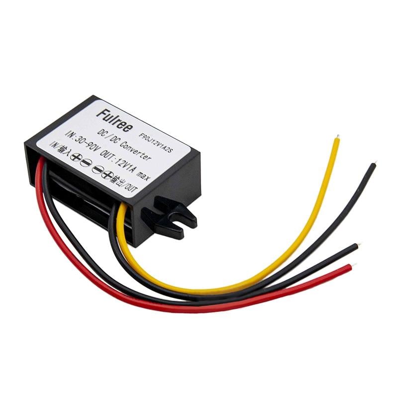 Convertor DC-DC 30V-90V la 12V 3A