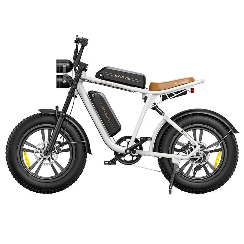 Bicicleta Electrica ENGWE M20 cu Doua Baterii - 750W, Anvelope 20×4.0, Viteza 45 km/h, Autonomie 100km, Transmisie Shimano 7 Viteze Trotineta Electrica