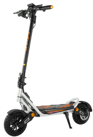 Trotineta electrică KuKirin A1, motor de 800W, baterie de 48V 13Ah, viteză maximă 45 km/h, autonomie de până la 45 km, anvelope de 10 inch, frâne pe disc și suspensie dublă Trotineta Electrica Kukirin