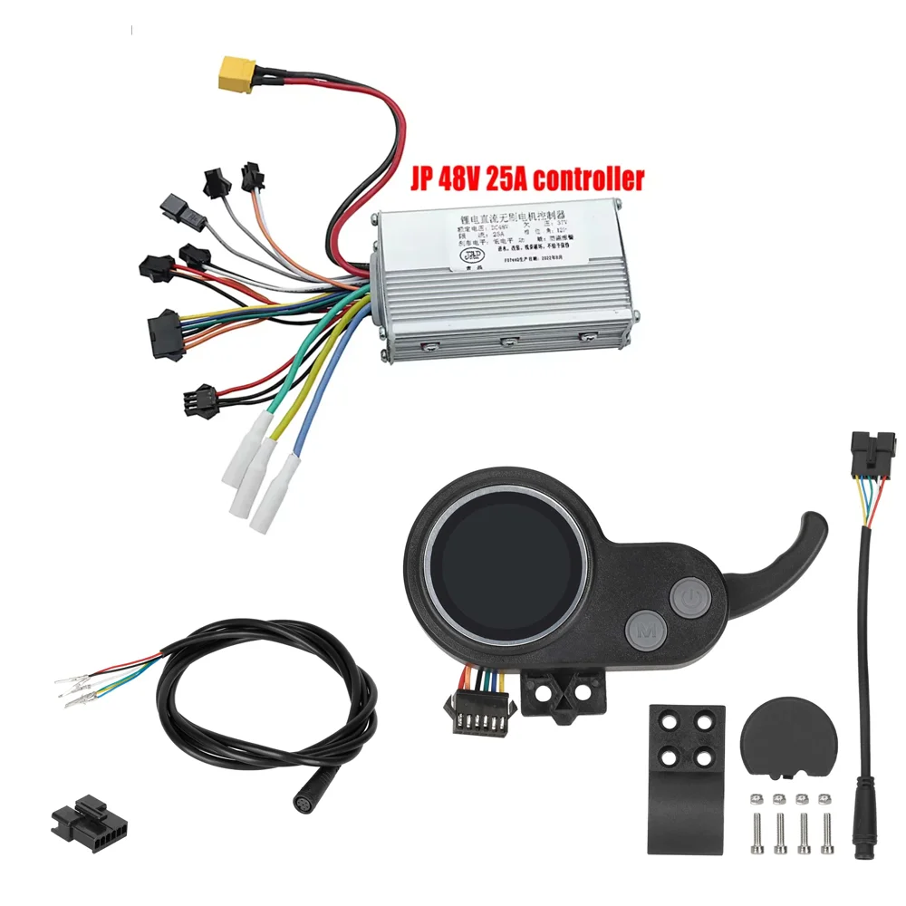 Kit J&P Display si Controller 48V 25A - Kit Conversie Trotineta Electrica