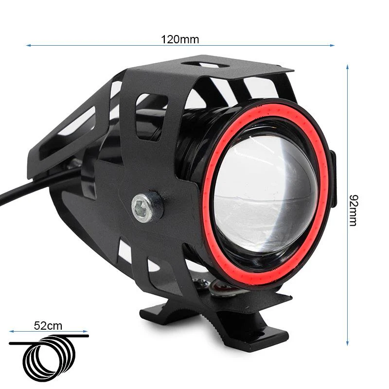 Far LED Spate Universal 12V-60V Rosu