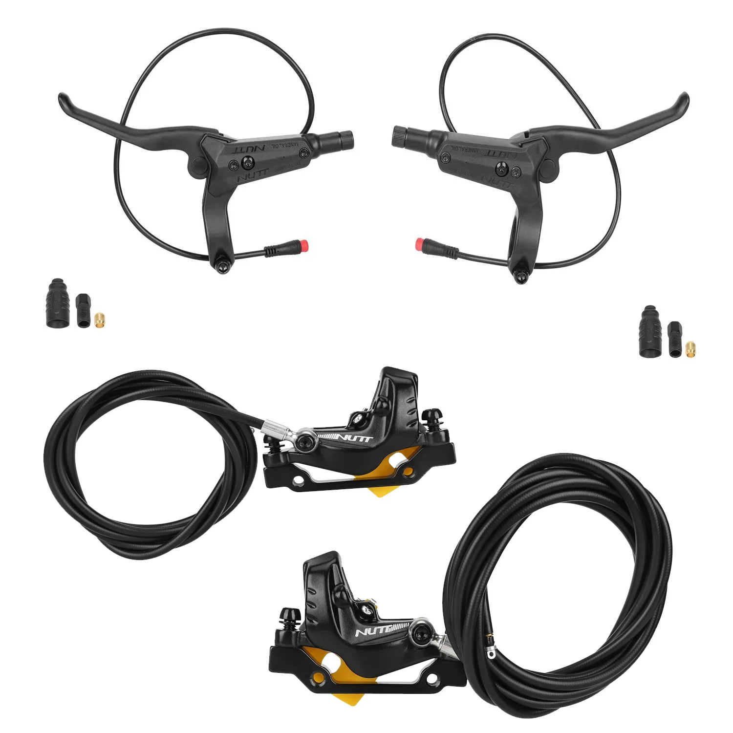 Kit Frana Hidraulica NUTT 4 Pistoane KuKirin G2 G3 G4