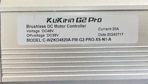 Controller KuKirin G2 Pro 2024 Original Model QS