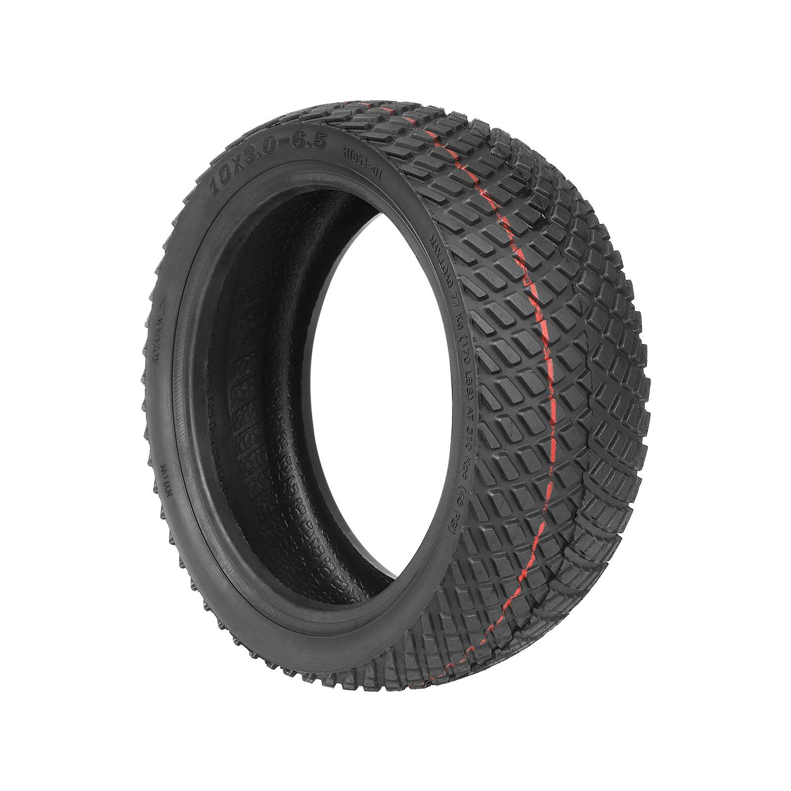 Cauciuc / Anvelopă Tubeless City-Road 10x3-6.5 Compatibil KuKirin G2 Max / G2 Master (Pana in 2024)
