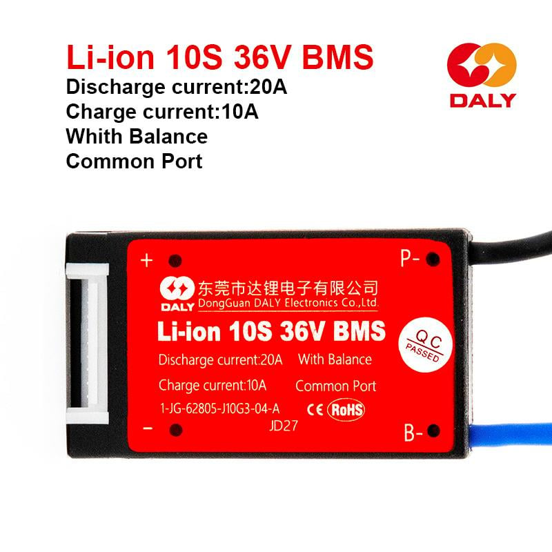 BMS 10S 36V 20A Sistem Management Baterie