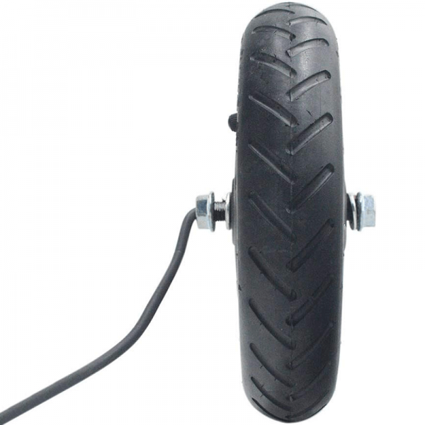 Roata cu motor 350W pentru trotineta electrica Xiaomi Mijia M365   MI 1S cu anvelopa cauciuc si camera 8.5 inch (8 1 2 x 2)