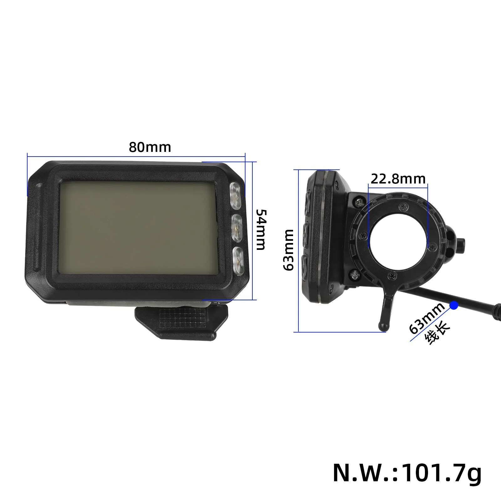 Display cu acceleratie trotineta electrica Kugoo G-Booster (model vechi) 30-60V