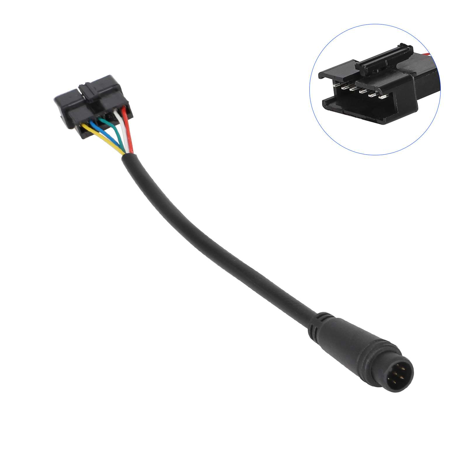 Display trotineta electrica JP V2 cu mufa JST 6 pini + adaptor cu mufa impermeabila