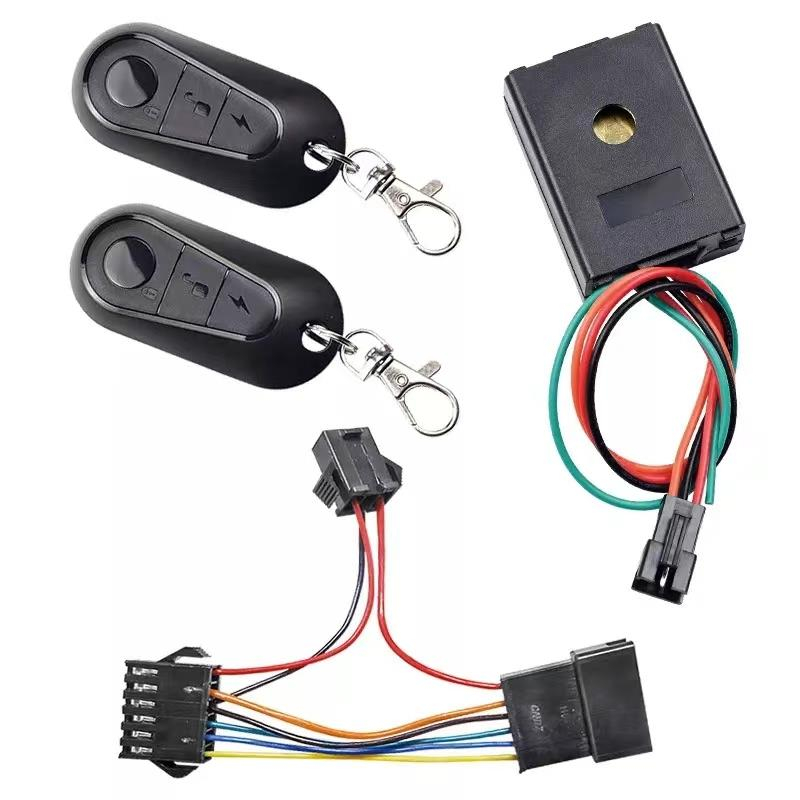 Alarma cu telecomanda pentru trotineta bicicleta electrica 36 72V