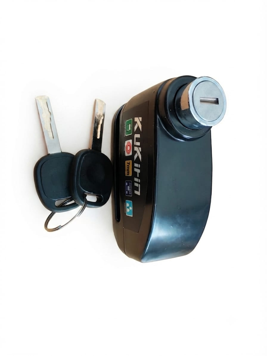 Blocator disc cu alarma pentru trotineta