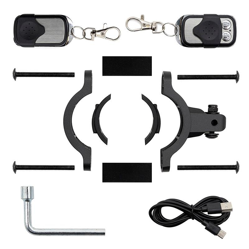 Claxon cu alarma pentru trotinete biciclete 70dB