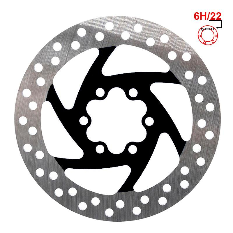 Disc de frana 140mm 6H negru