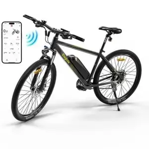 Bicicleta electrica Eleglide M1 Plus 29" - Motor 250W, Baterie 36V 12,5Ah, Autonomie 100 km, Shimano 21 viteze, Frane cu disc dublu - Negru Trotineta Electrica