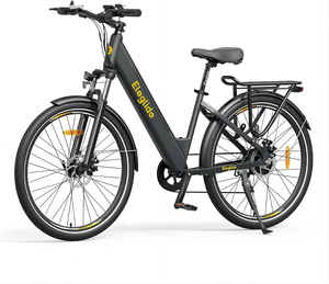 Bicicleta electrica Eleglide T1 Step-Thru City E Bike 27,5", Motor 250W, Baterie 36V 12,5Ah, Autonomie 100 km, Viteza Maxima 25 km/h, Culoare Neagra Trotineta Electrica