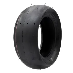 Cauciuc / Anvelopă Slick Tubeless 100/55-6.5 pentru Trotinetă Electrică – Profil Curse Ultra-Wide Racing
