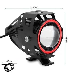 Far LED Spate Universal 12V-60V Rosu