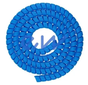 Organizator Cabluri Spiralat 100cm Albastru