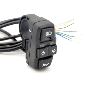 Buton cu lumini, claxon si semnalizare pentru trotineta electrica cu cablu de 1,5 metri, 8 pini